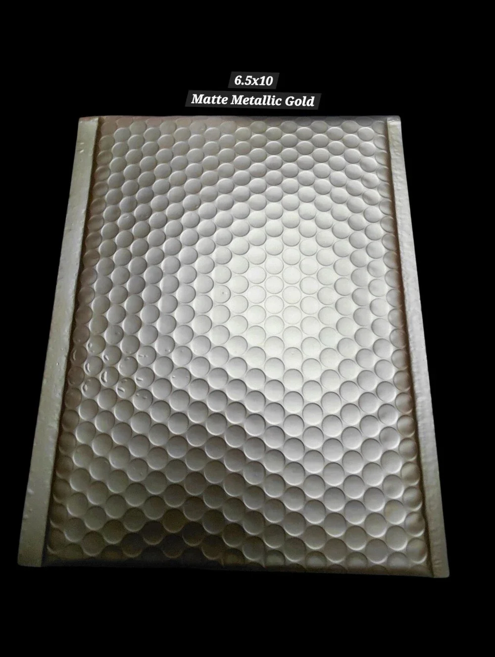 15ct. Matte Metallic Bubble Mailers Variety Set - 6.5x10 and 6x10